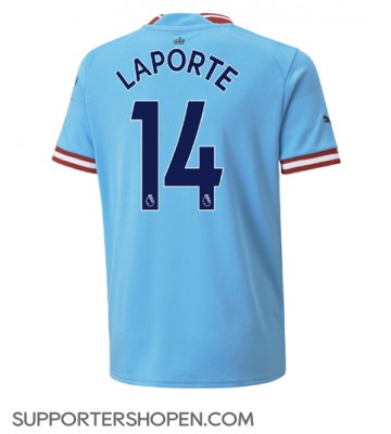 Manchester City Aymeric Laporte #14 Hemma Matchtröja 2022-23 Kortärmad